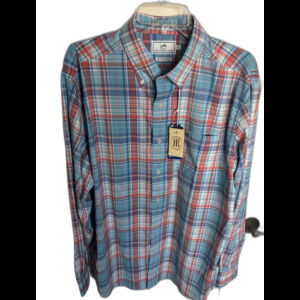 Southern Tide Intercoastal Men’s L Plaid Long Sleeve Button-Down Shirt
